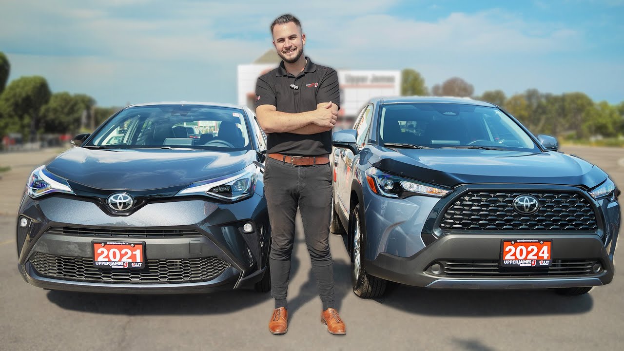 2024 Toyota Corolla Cross vs 2021 Toyota C-HR // Affordability meets Luxury!