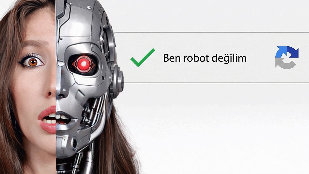 BEN ROBOT DEĞİLİM!