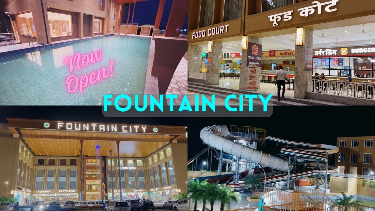 Newly Opened ‘Fountain City’ Hotel on NH48| Room Tour, Water Park, Game Zone, Food Court