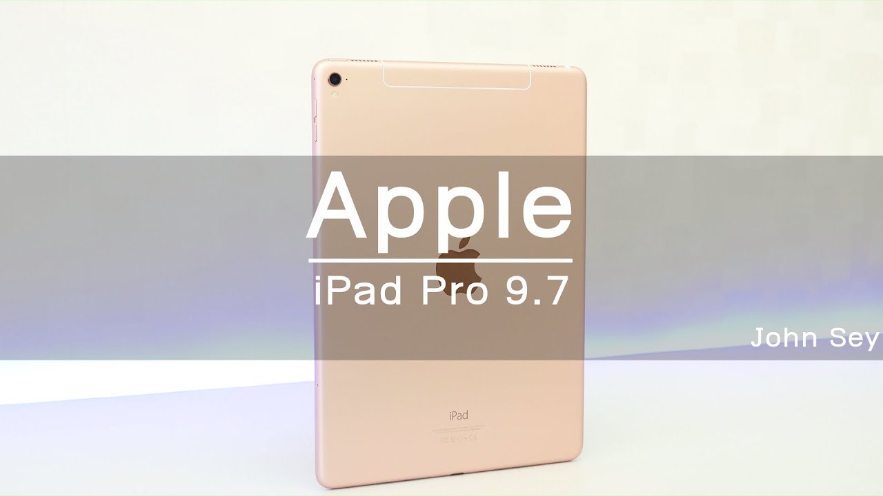 iPad Pro 9.7 inches Review 4K (Cambo Report) By John Sey