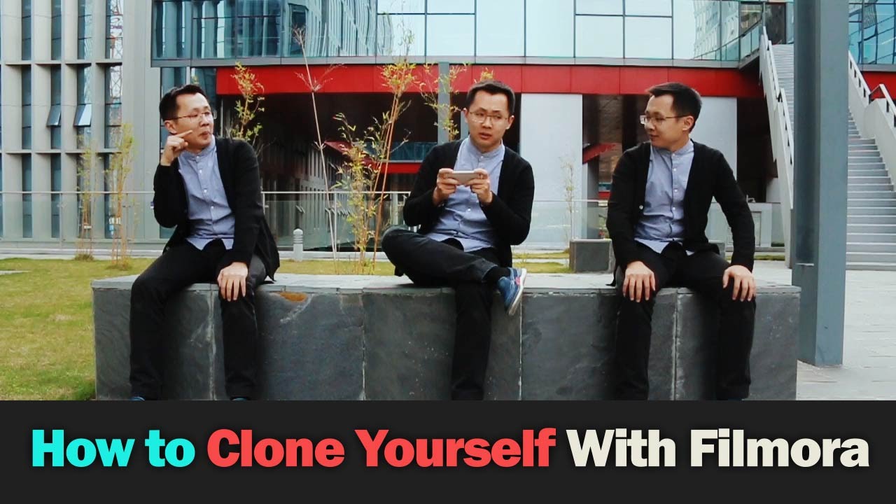 How to Clone Yourself with Filmora |Tutorial