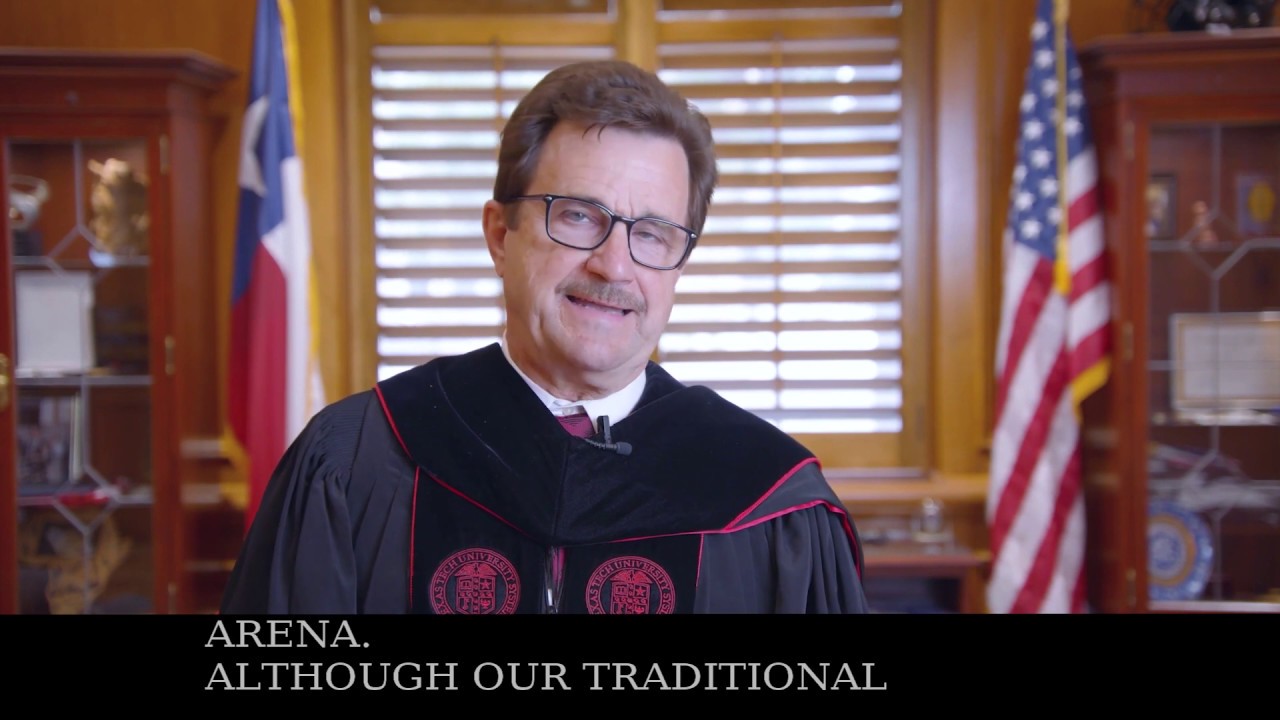 Texas Tech School of Law Hooding Ceremony May 2020