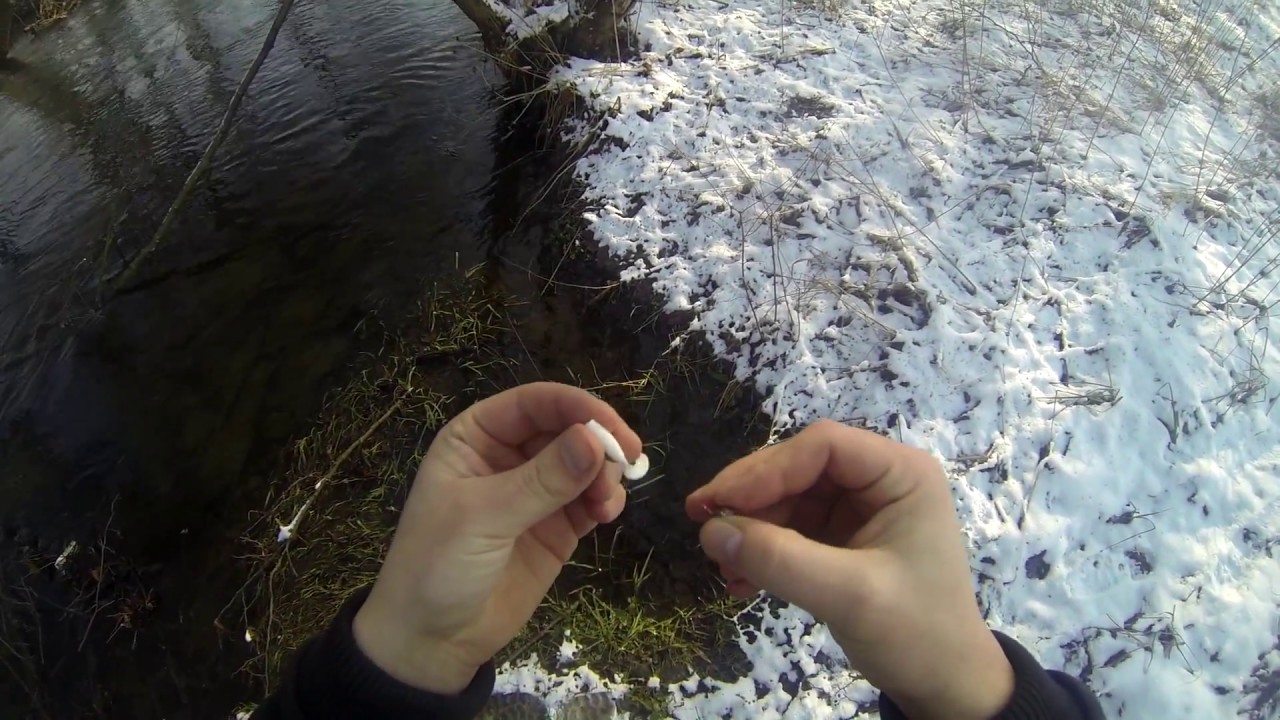 GoPro Wędkowanie rzeka Radunia Rutki-Żukowo Fishing in river Poland