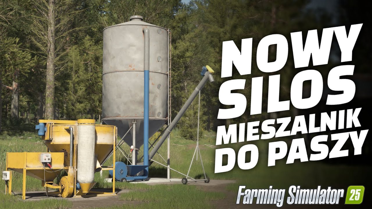 PREZENTACJA SILOSU I MIESZALNIKA do PASZY by Rajot GPLAY [FS25]