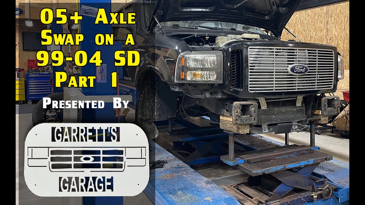 2005+ Axle swap on a 1999-2004 Superduty