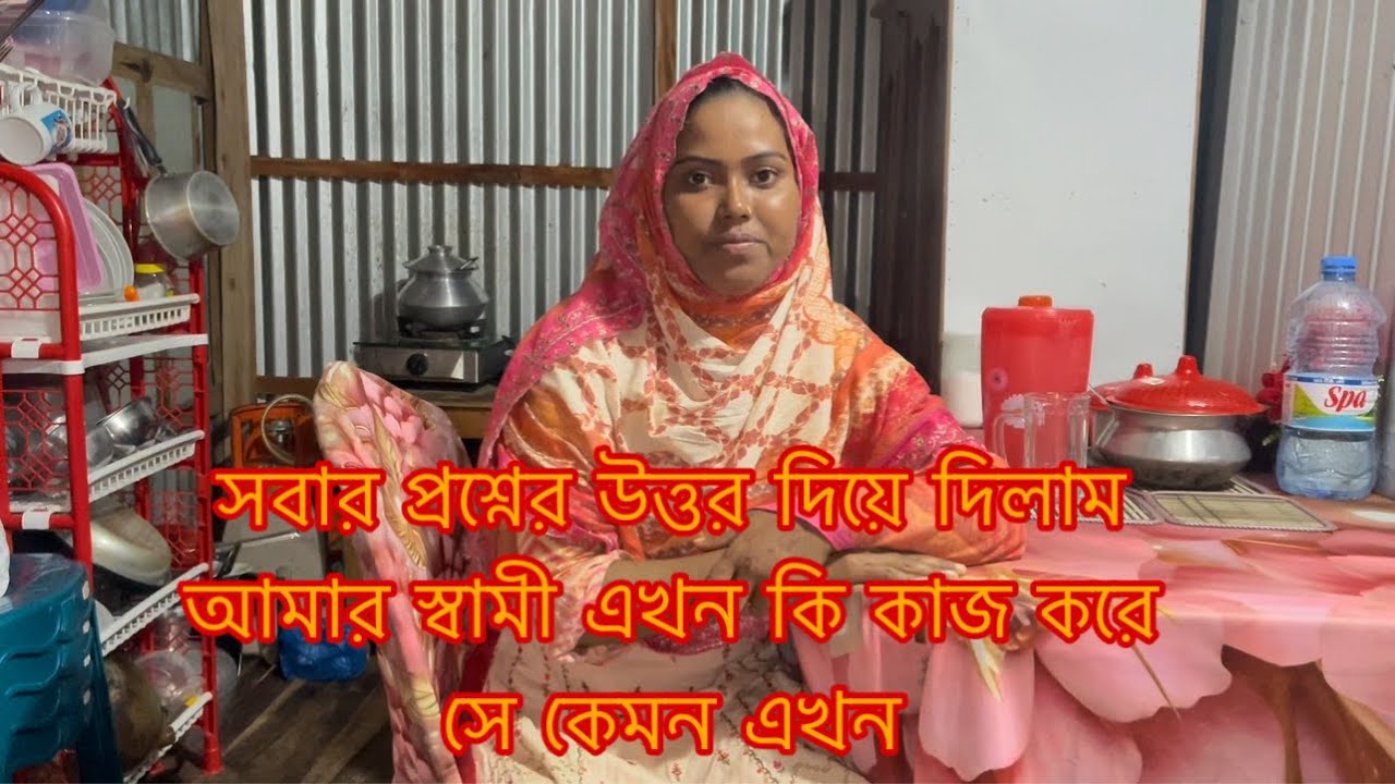 আমার স্বামী এখন কি কাজ করে সে এখন কেমন/Youtuber Sharmin Nur 