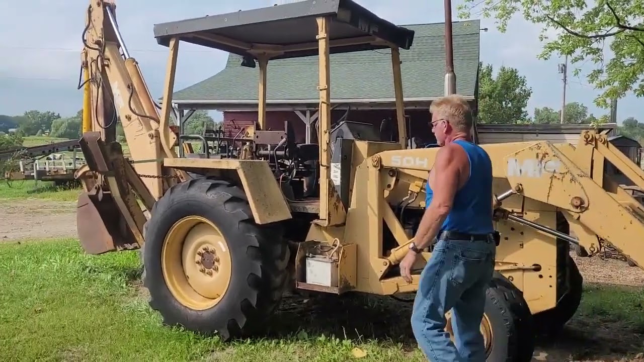 🚜 Massey Ferguson 50H Extend-a-Hoe Tractor Loader Backhoe 🚜