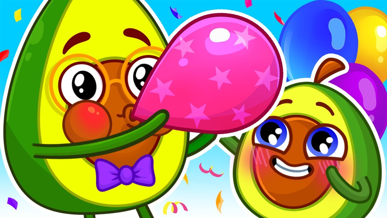 Balloon Song 🎈🎈😍 || VocaVoca🥑💖 Kids Songs And Nursery Rhymes