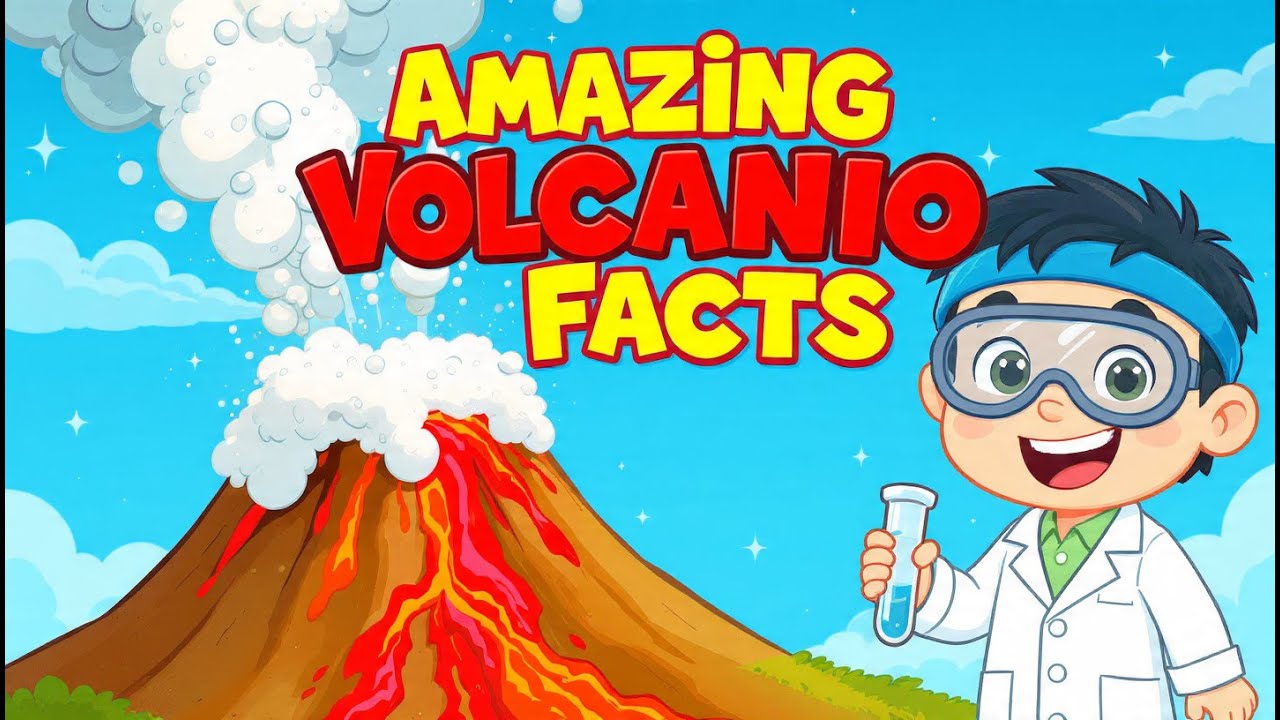 Amazing Volcano Facts 🌋 | Fun Earth Science for Kids | WildKid Learning