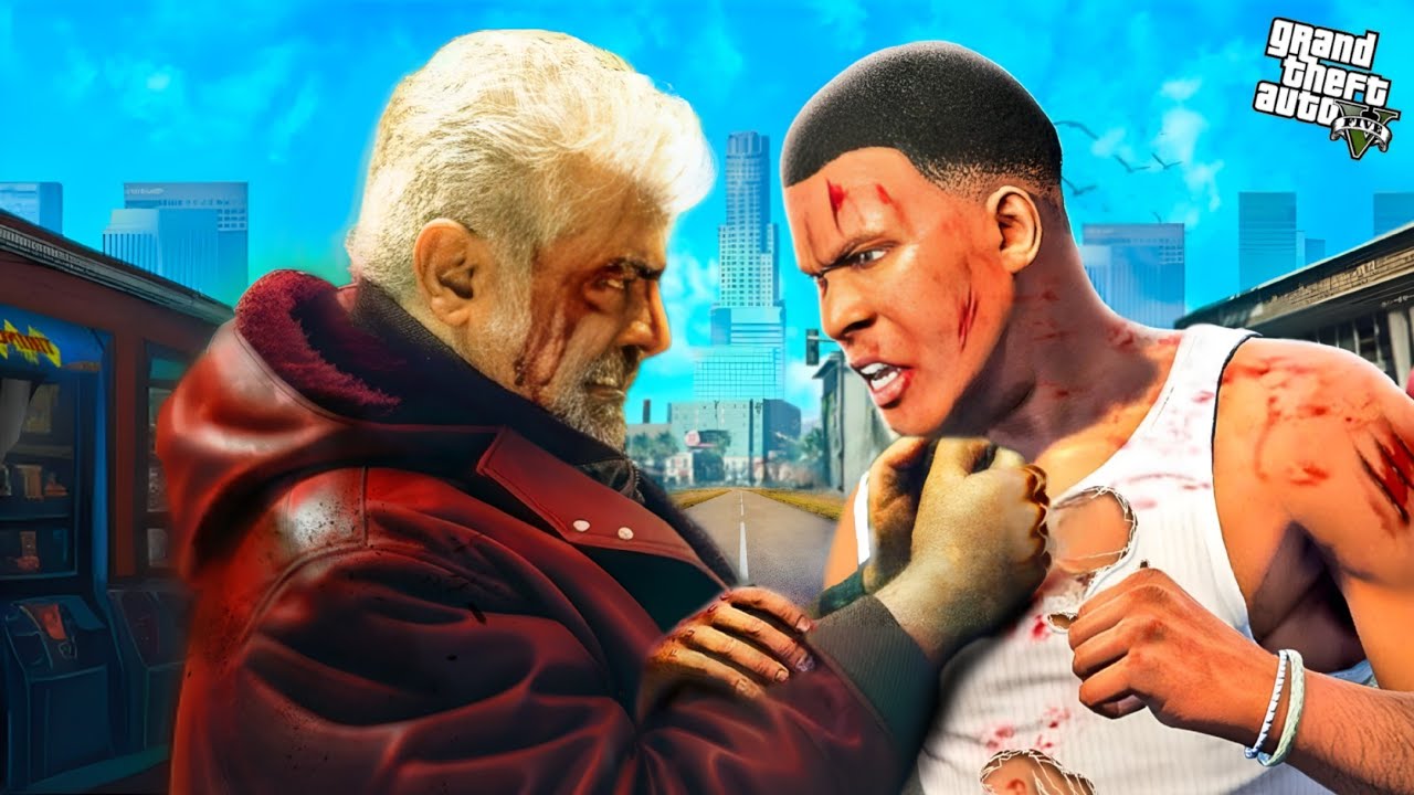 THALA AJITH KUMAR vs FRANKLIN for Vidaamuyarchi Car in GTA 5