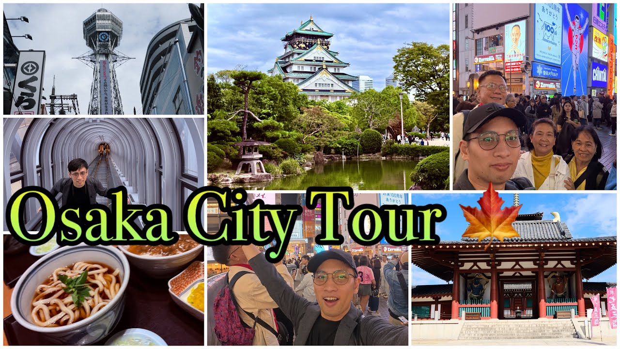 Osaka City Tour | Japan Vlog 17
