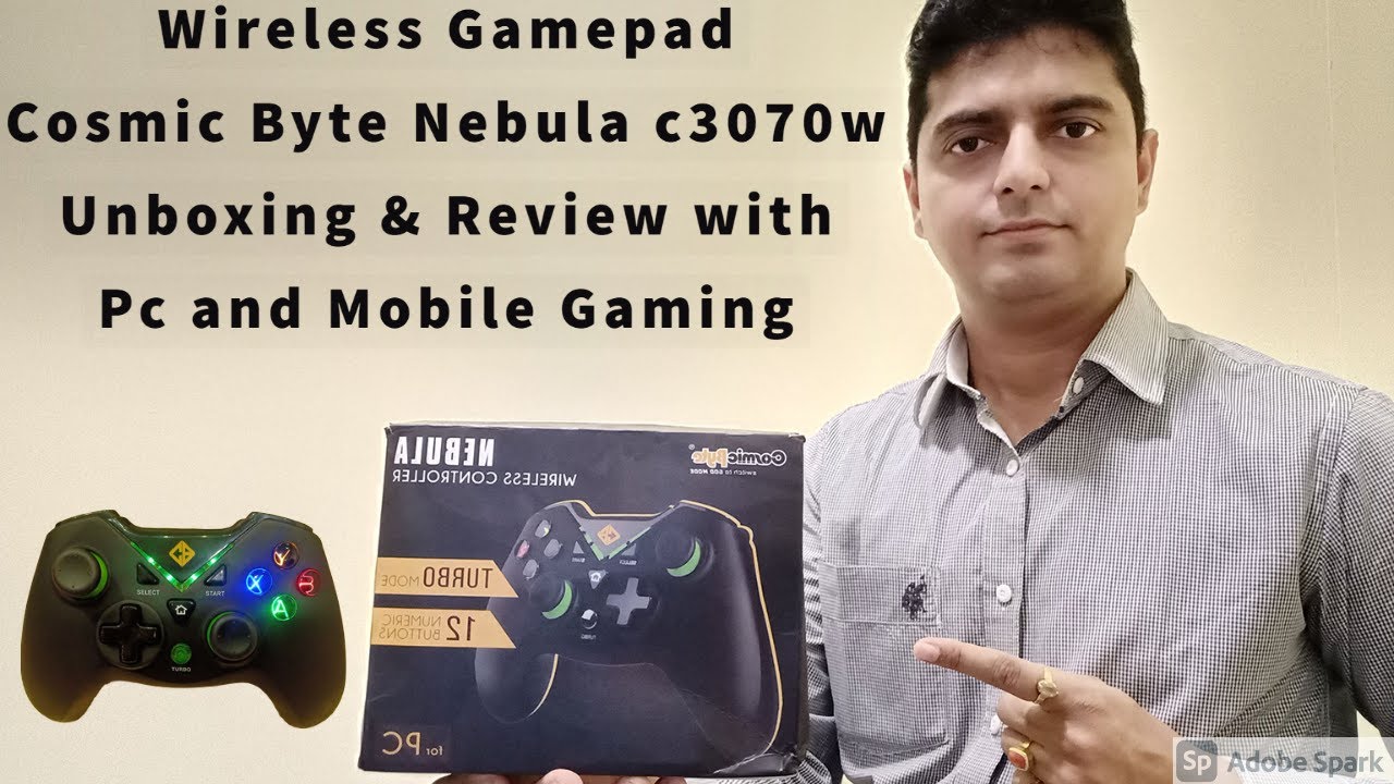 Wireless Game pad Cosmic Byte Nebula 2.4ghz | Gamepad For PC & Mobile Gaming | Robin Tech Review