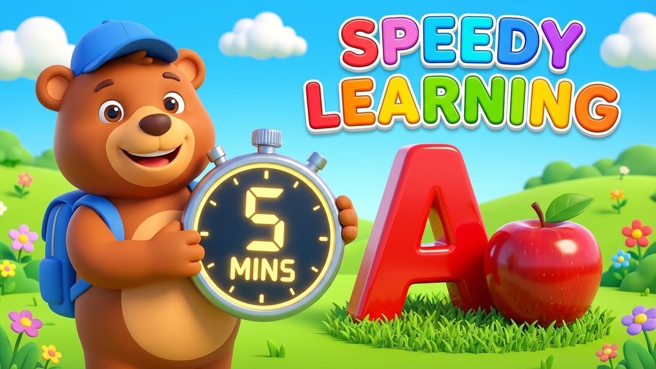 ABC Phonics Song for Toddlers | A to Z Letter Sounds | 5 Minute Fast Learning