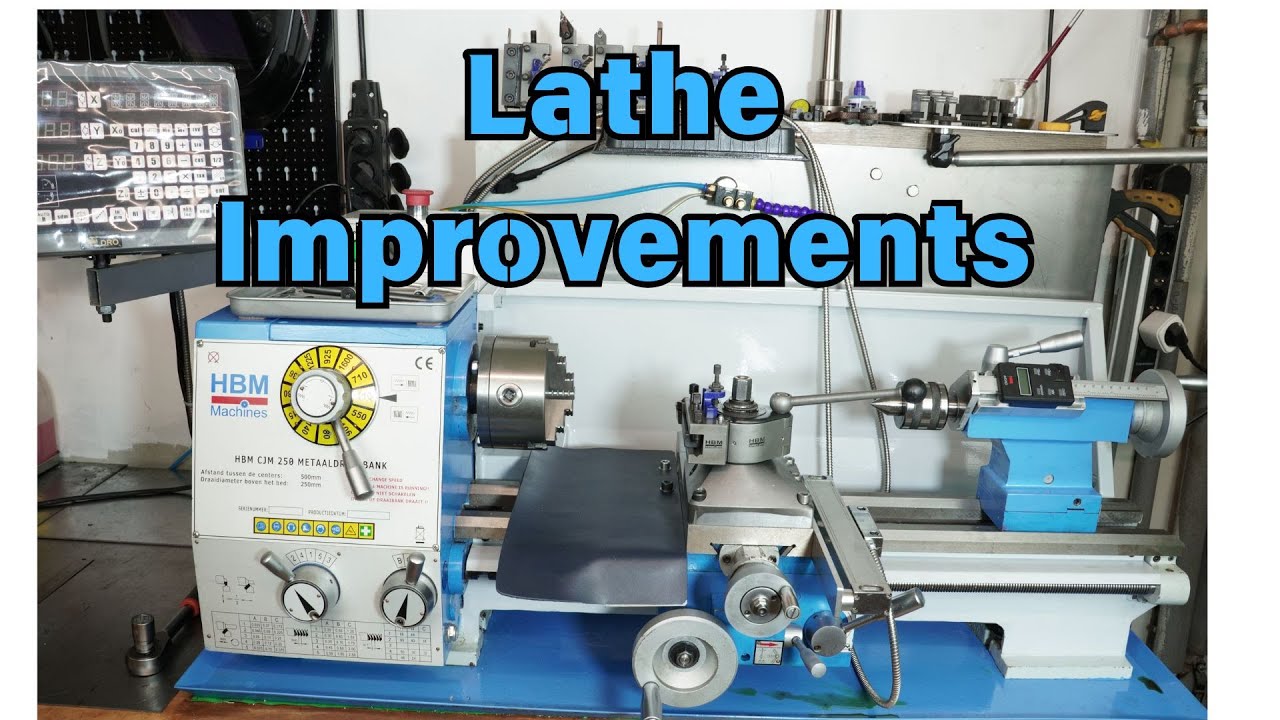 Maintenance and Improvements in the HBM 250G lathe,  part 1