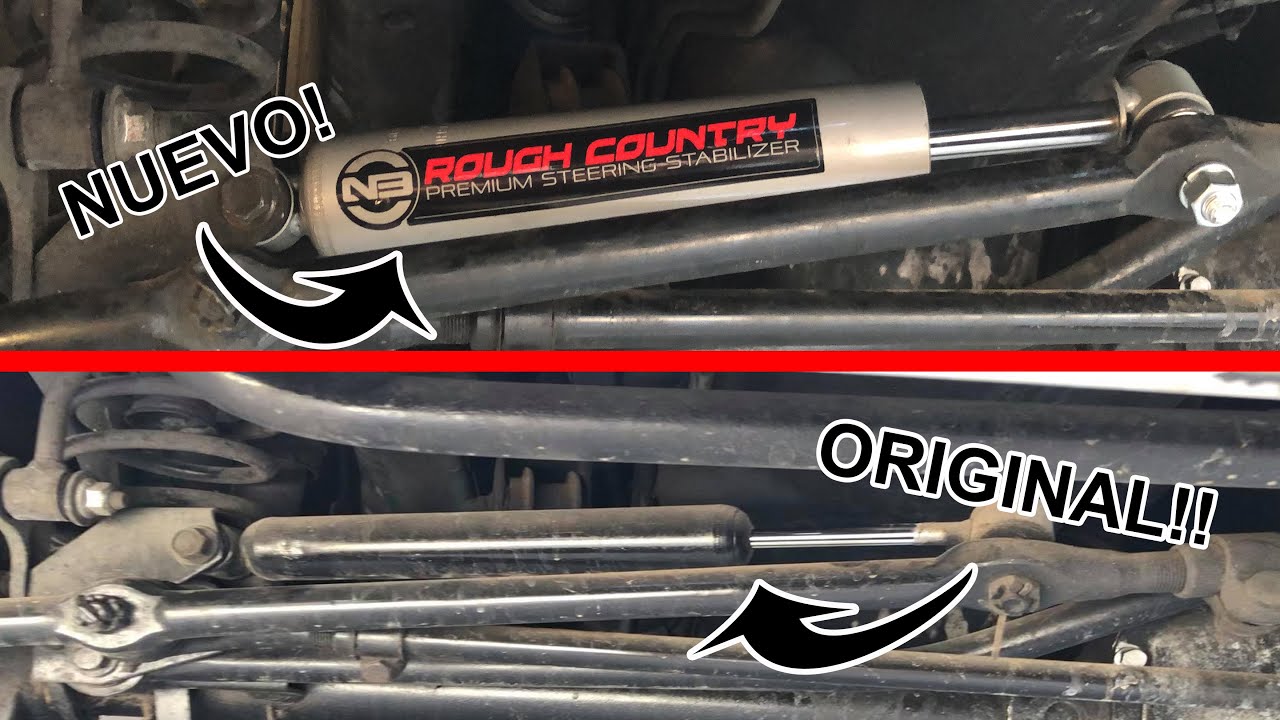 Instalamos el Nuevo estabilizador Rough Country N3 para la Cherokee.