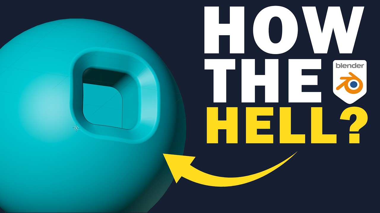 The #1 Mesh Machine Chamfer ERROR That's KILLING Your Blender Models