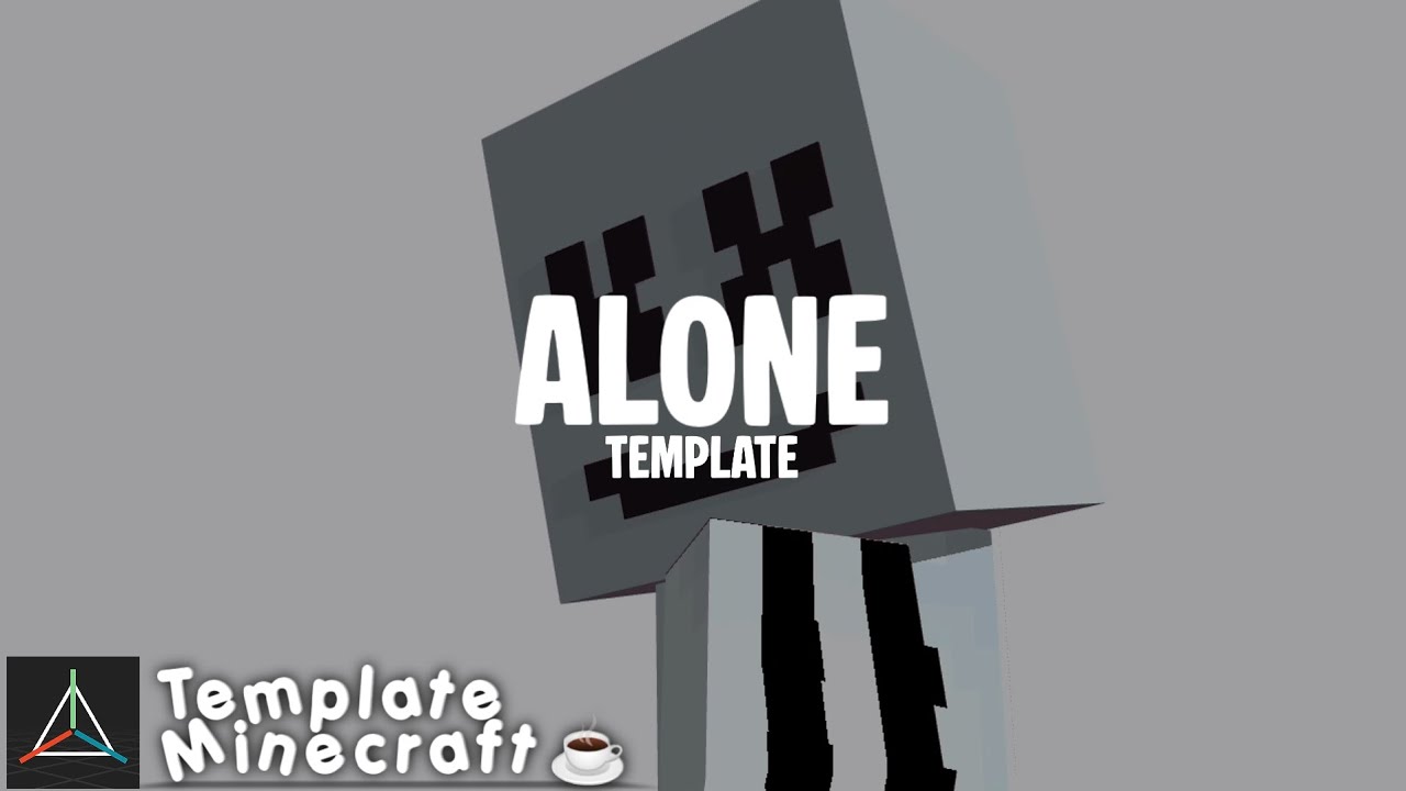 Alone - Minecraft Animation [TEMPLATE] Prisma 3D