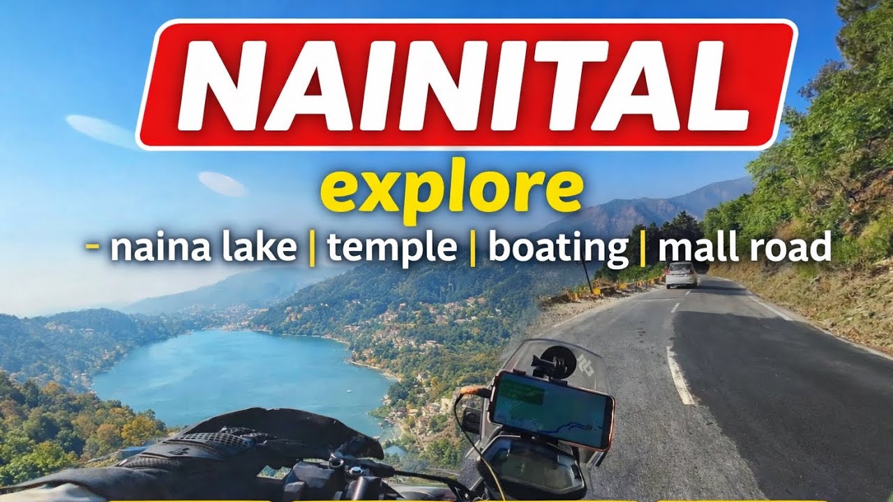 Nainital Best Place To Explore😍 Bike Hue Breakdown| Part -5 |Ye Trip Humesha Yaad Rhega #nainital 