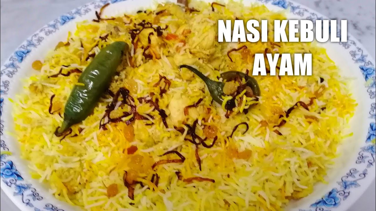 CARA MEMBUAT NASI KEBULI AYAM|| (KHAS TIMUR TENGAH)