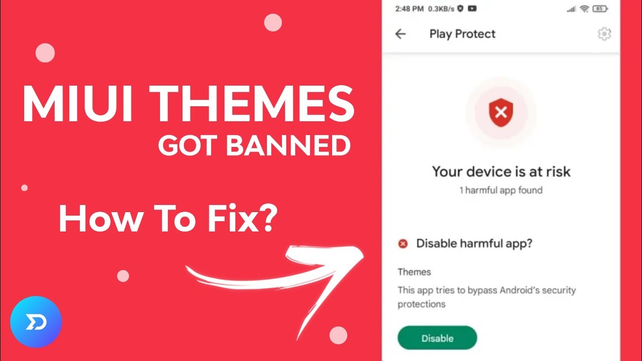 MIUI Themes app got banned from Play Store | How to get back and enable Themes app?