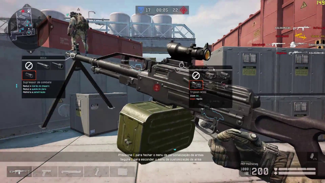 WARFACE - PKP PECHENEG GAMEPLAY