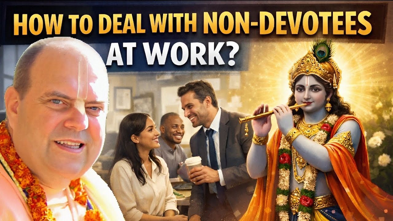 How to Deal with Non Devotees At Work/Office ? || HH Jayapataka Swami Maharaj | Question answer 