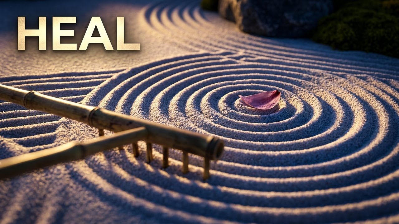 🌸 10 Hours of Peaceful Japanese Zen Garden Ambience with 432Hz Healing Frequency  #cloudnineserenity
