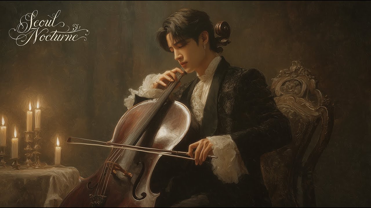 A Tender Pause🌙 Dark Romantic Cello & Piano | Night Music for Writing, Studying & Focus