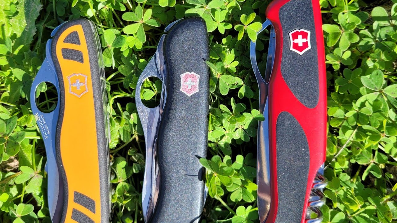 COMPARATIVA DE MIS VICTORINOX,RANGER GRIP,HUNTER XT,TRAILMASTER,CUAL PREFERÍS??#victorinox#multiusos