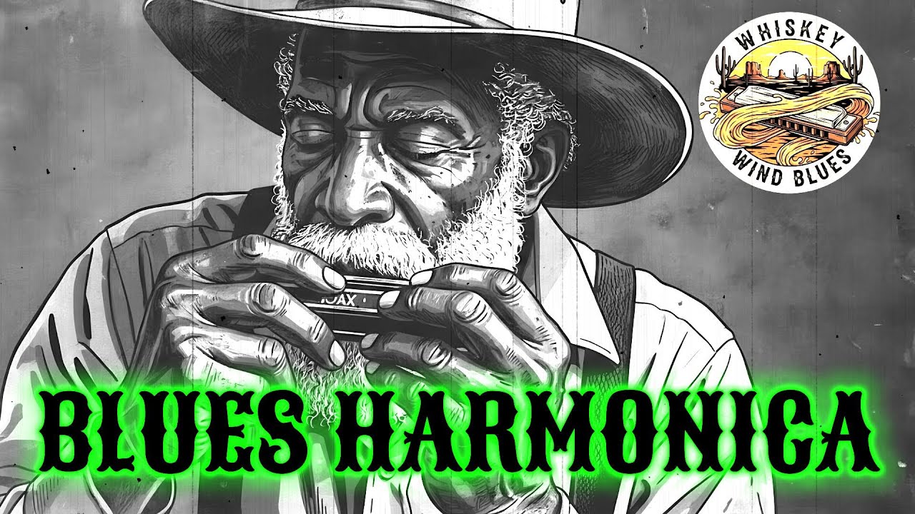 Midnight Acoustic Desert Blues – Harmonica Blues Soul Journey