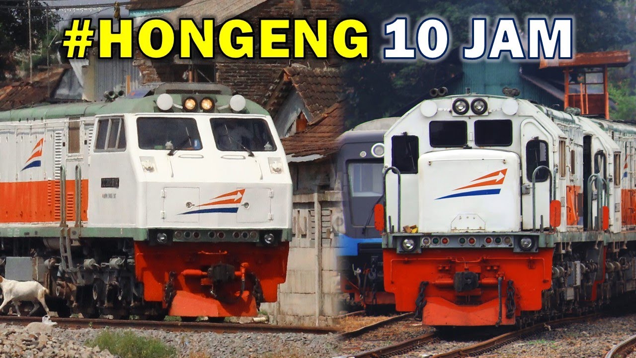 Klakson Lokomotif 10 Jam (CC 201 & CC 203) #SALAMHONGENG