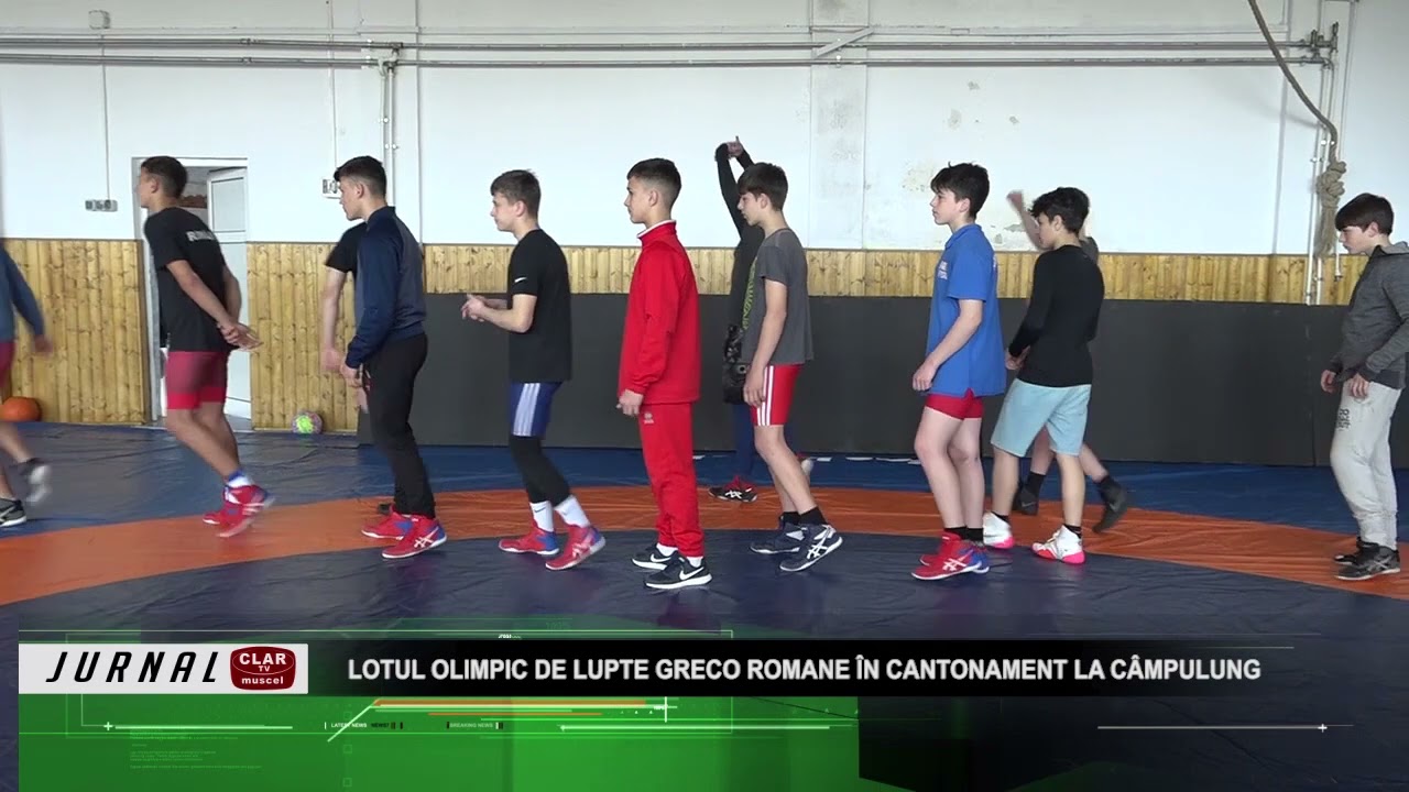 Lotul Olimpic de lupte greco romane în cantonament la Câmpulung ( 27 04 2023 )