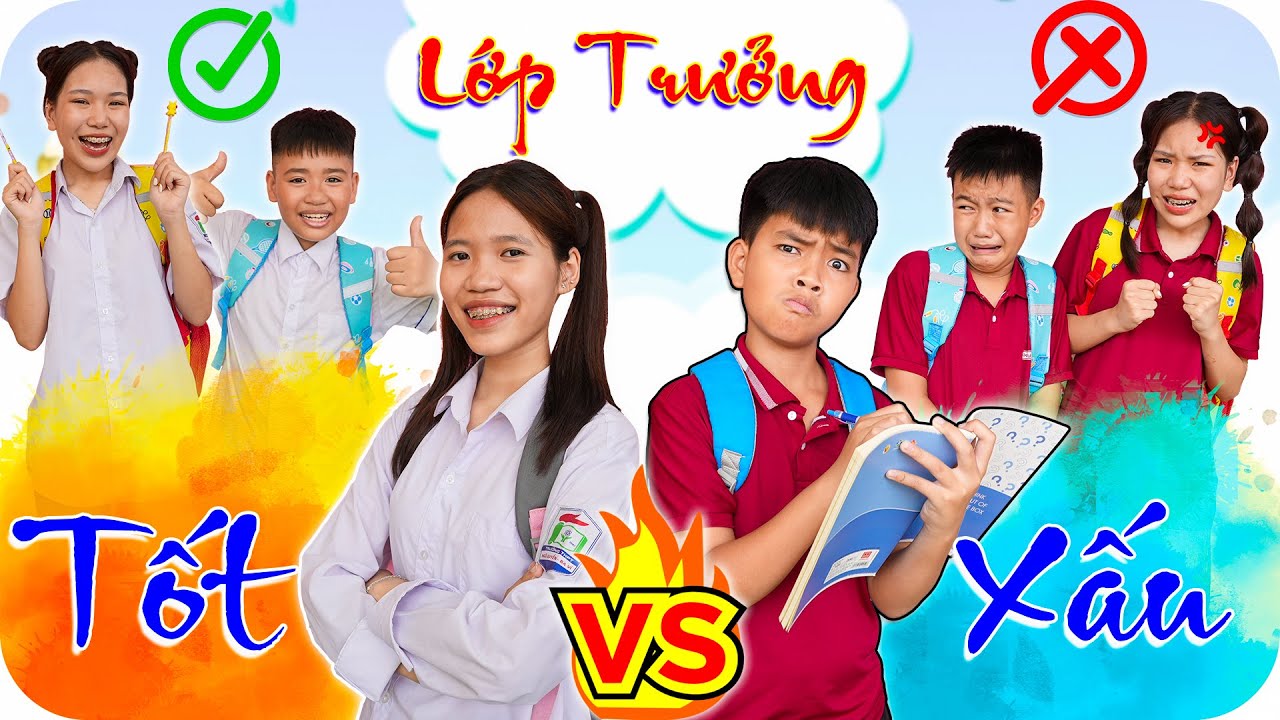 Lớp Trưởng Tốt - Lớp Trưởng Xấu | Min Min TV Minh Khoa