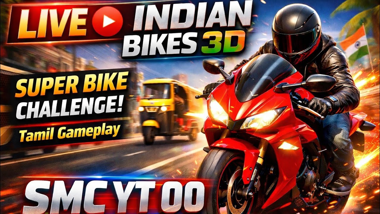 Indian Bikes driving 3d game new challenges for live SMC yt 00 live 📌