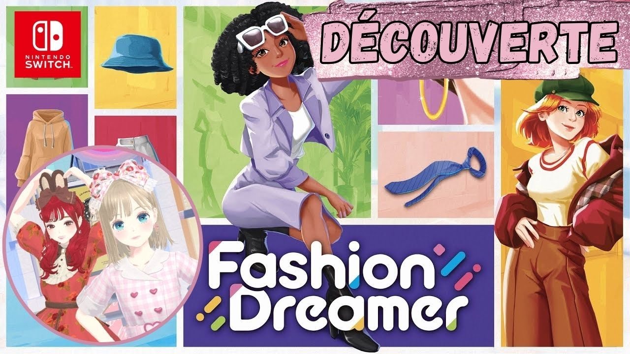 JE DÉCOUVRE FASHION DREAMER SUR NINTENDO SWITCH 🥳😍 GAMEPLAY FR