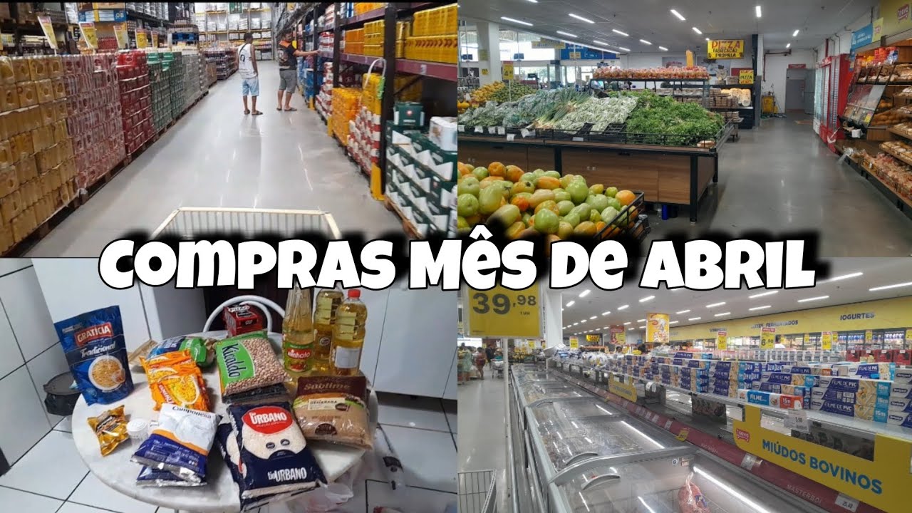 COMPRAS DO MÊS | TUDO BEM CARO | AINDA FALTARAM COISAS 😅