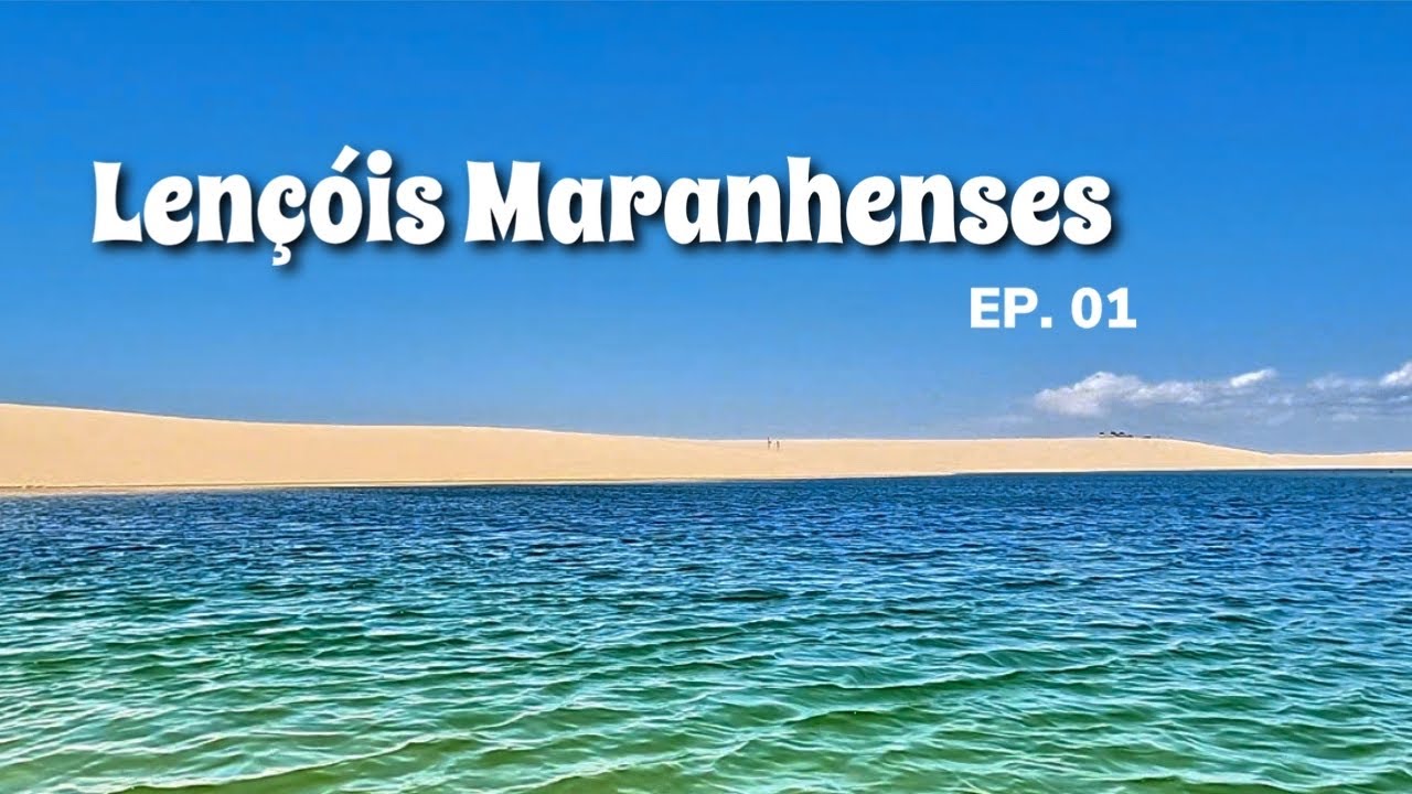O Melhor dos Lençóis Maranhense: Circuito Andorinha de Santo Amaro Digital nomad travel vlog
