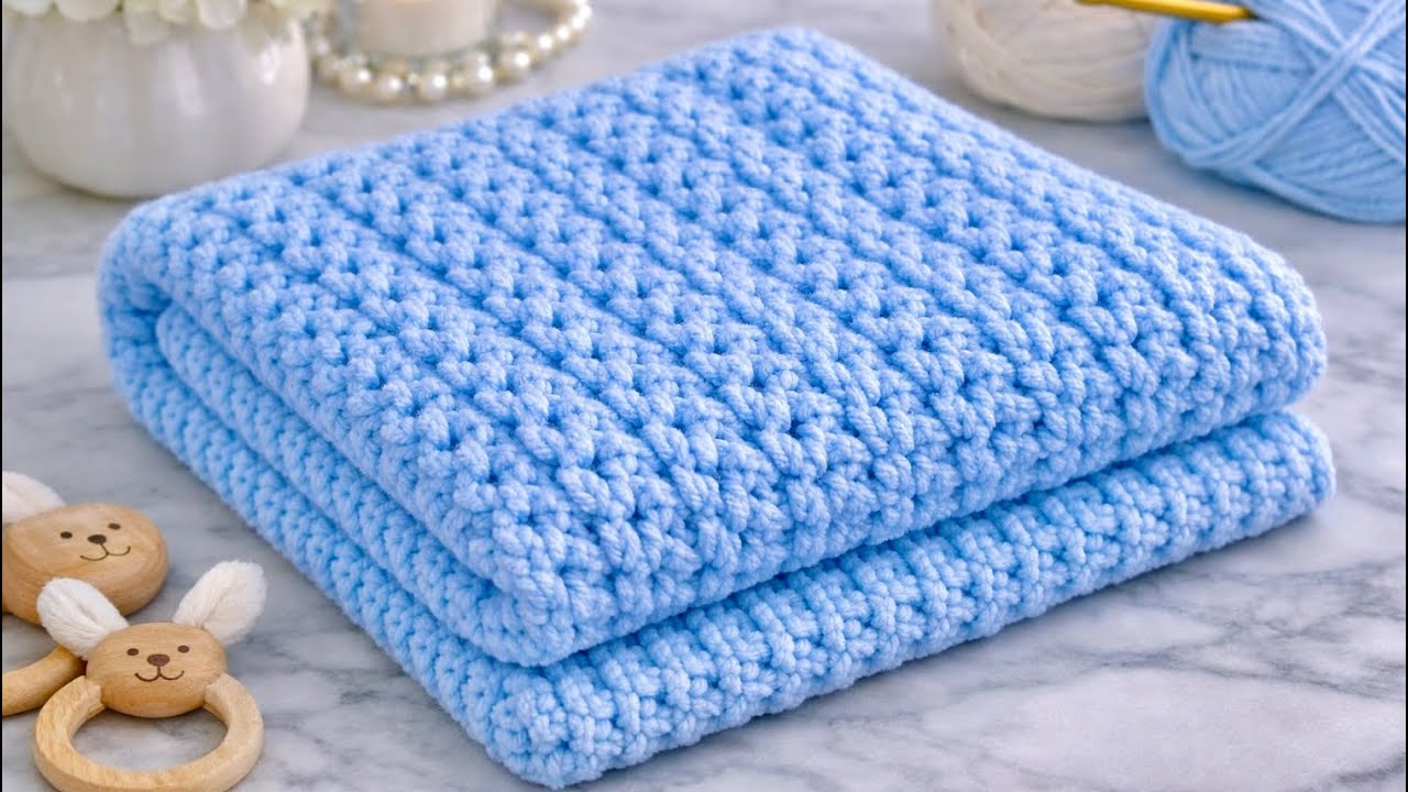 Viral Crochet Stitch Tutorial!❤️So Easy & Beautiful, Perfect for Beginners! New Crochet Pattern