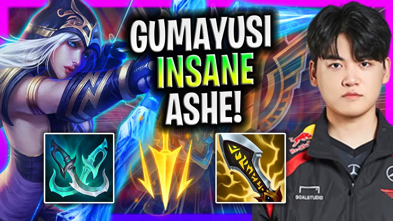GUMAYUSI IS INSANE WITH ASHE! | T1 Gumayusi Plays Ashe ADC vs Ezreal!  Season 2025
