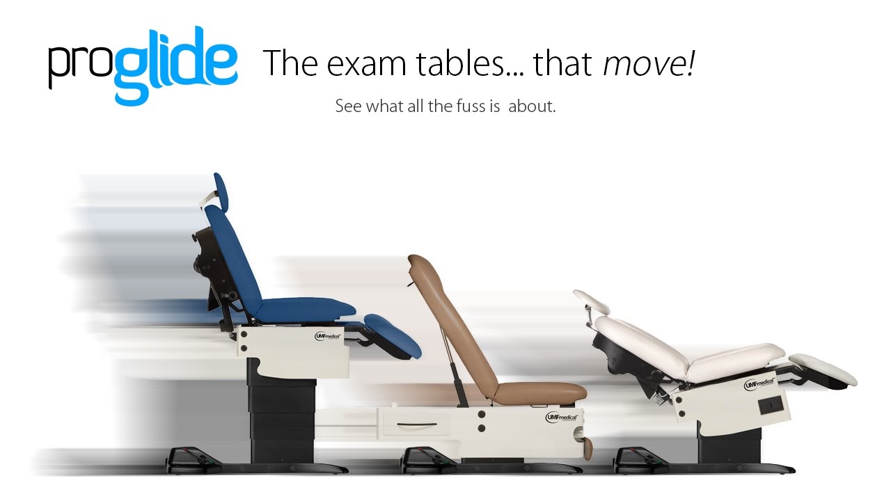 UMF Medical ProGlide vs a Typical Power Exam Table