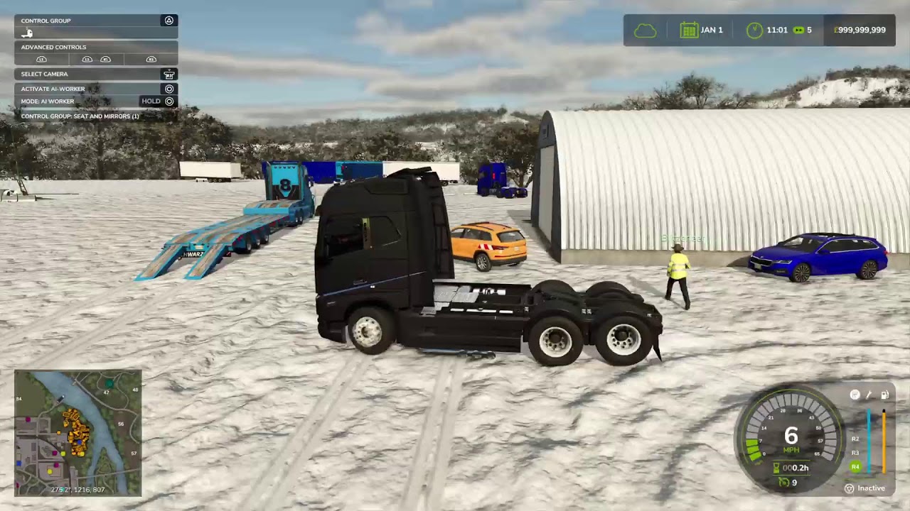 FS25 trucking