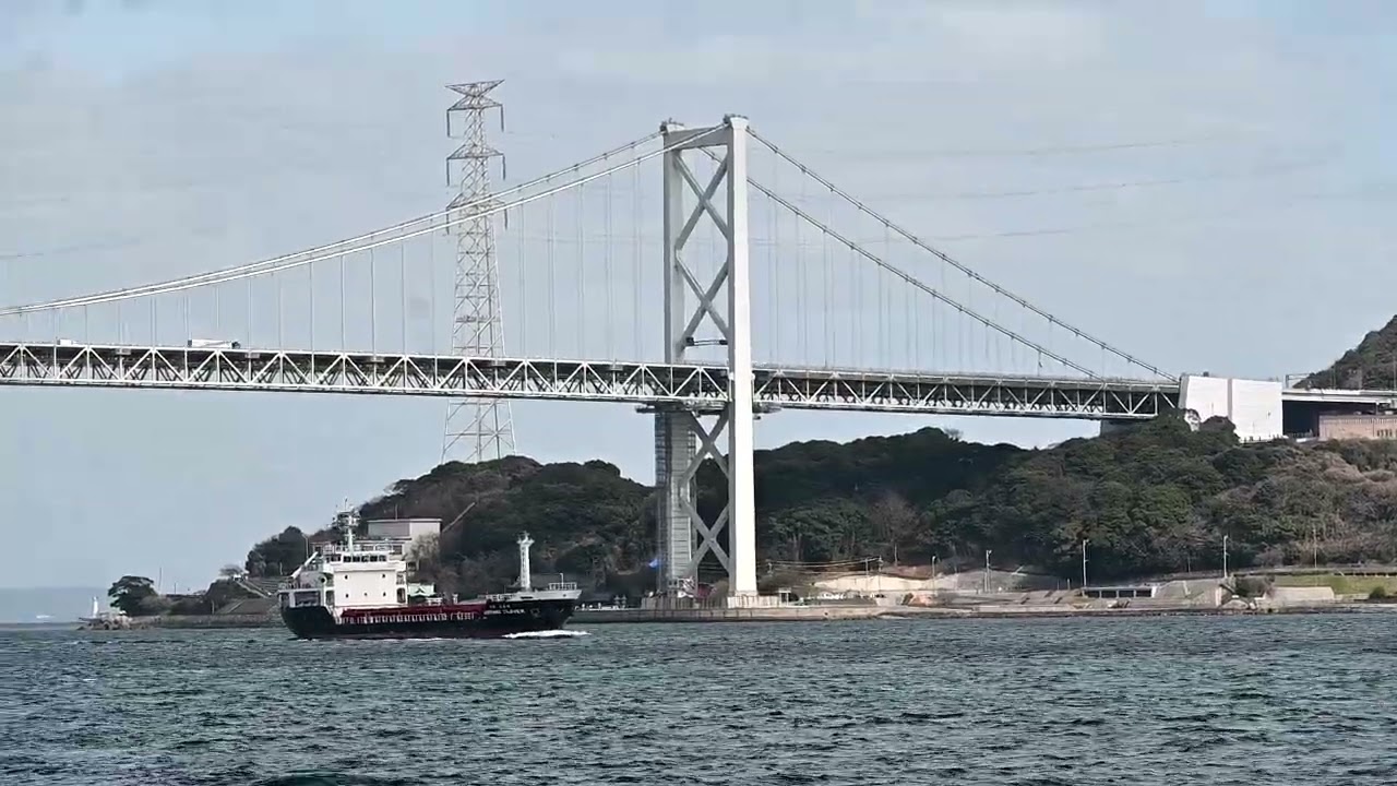 春の海　関門海峡1