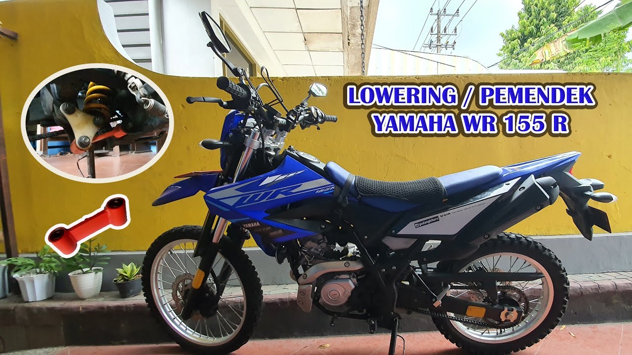 Cara merendahkan tinggi jok Yamaha WR 155 R