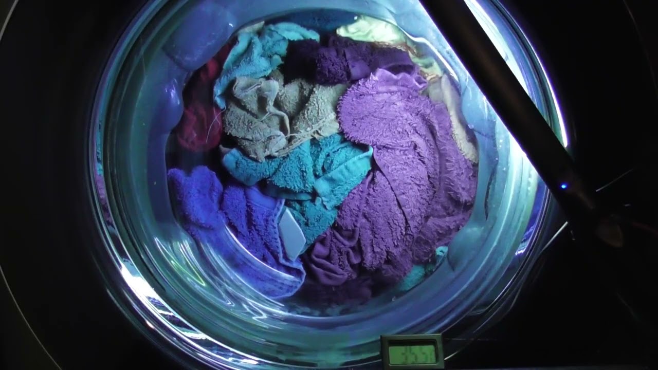 LG AiDD Steam Washer, Christmas Special - Cottons 95 Overloaded and Overdosed Fail 1/2