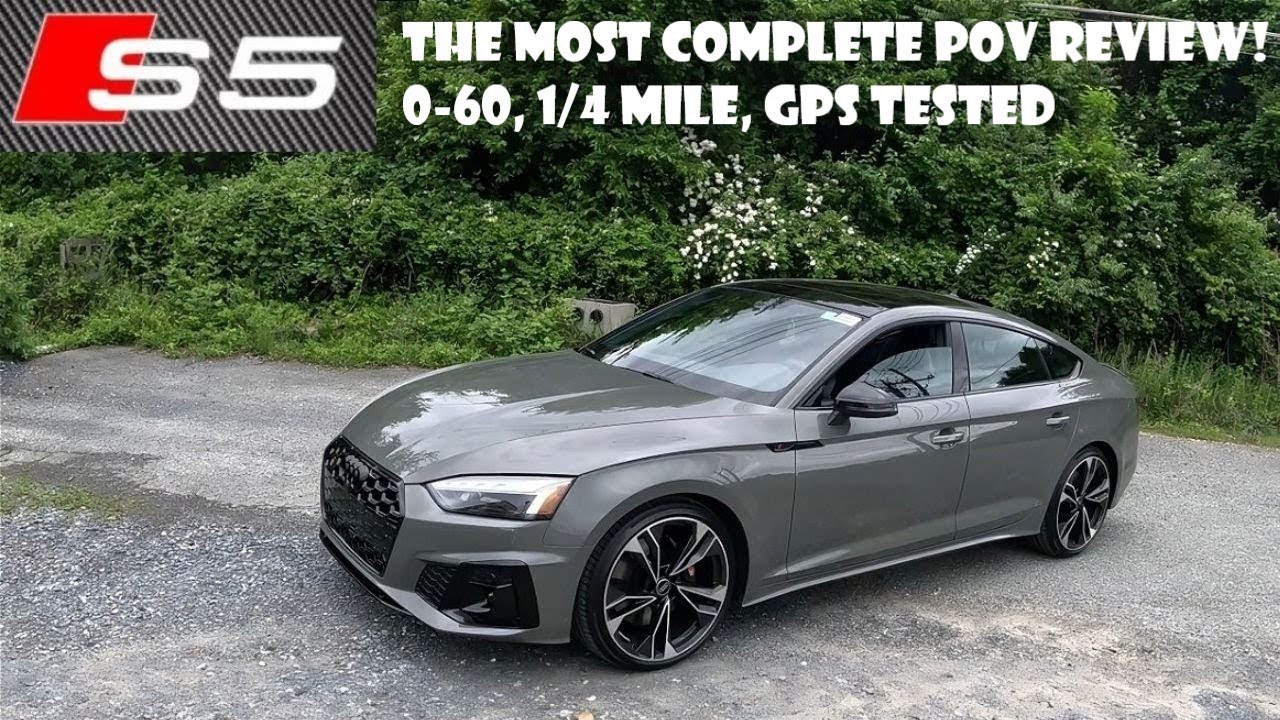 2024 Audi S5 3.0T Sportback Premium Plus - POV Test Drive
