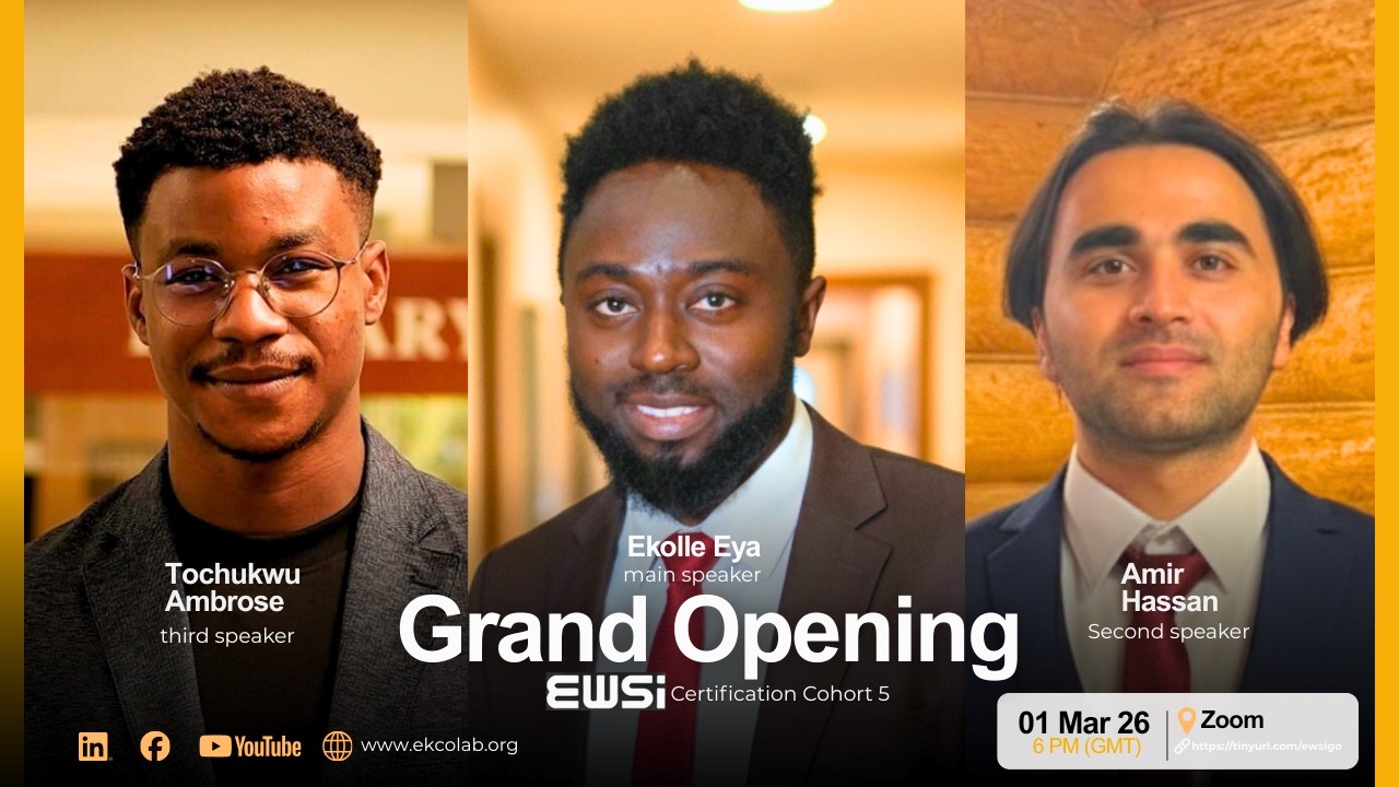 Grand Opening (EWSI Cohort 5)