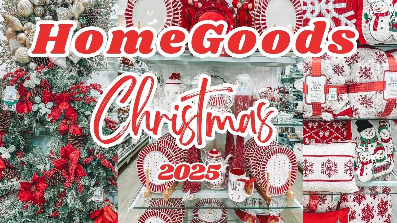 HomeGoods Christmas 2025 Shop With Me