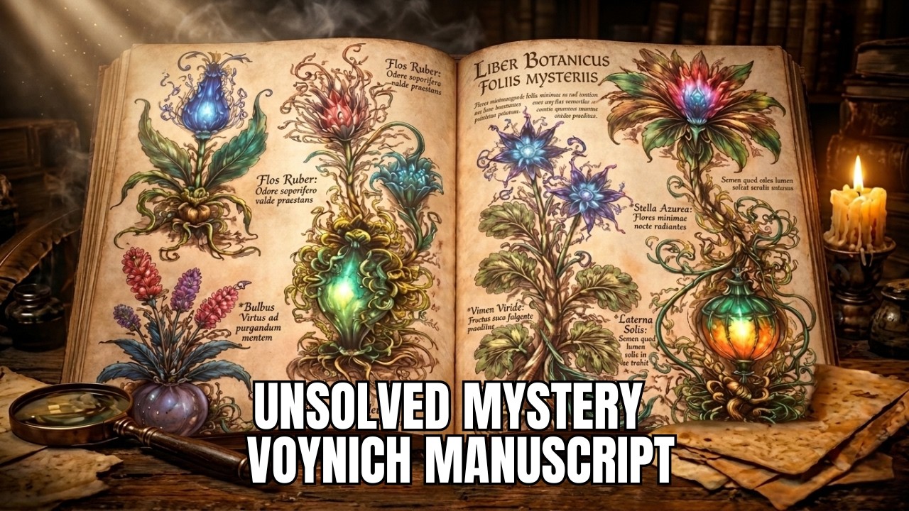 THE UNSOLVED MYSTERY OF THE VOYNICH MANUSCRIPT THAT NO ONE CAN SOLVE