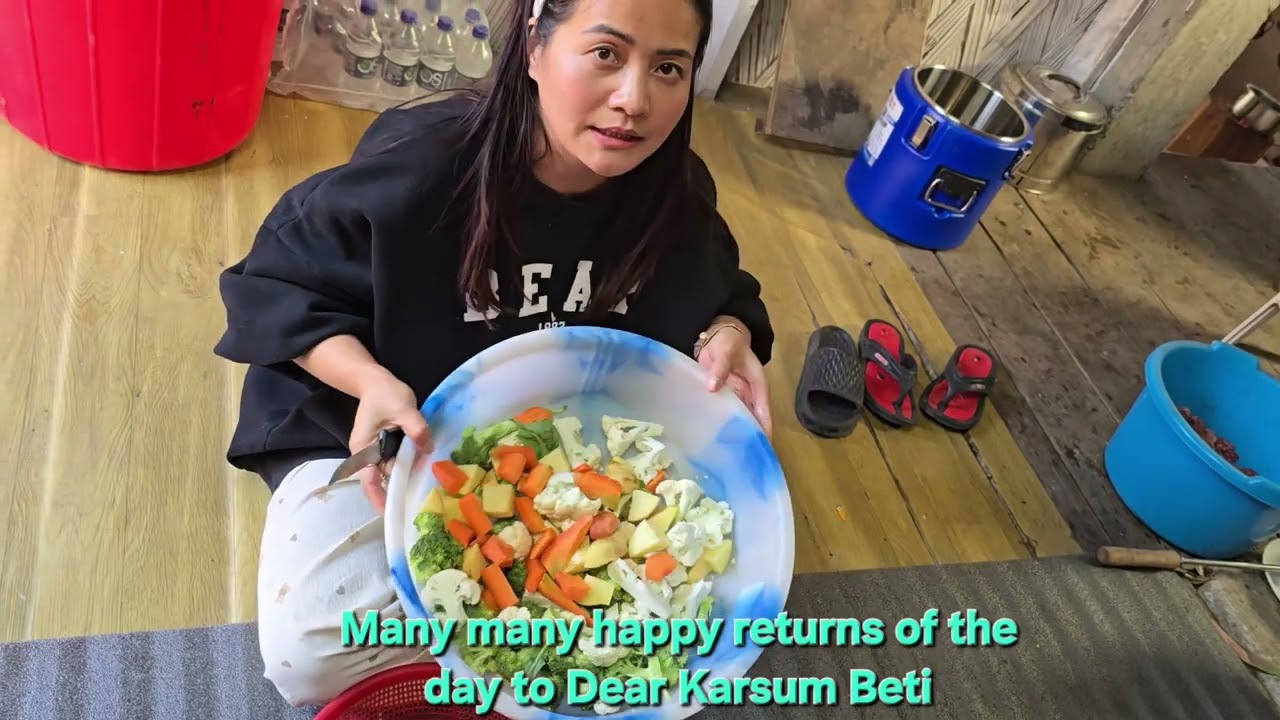 1st Birthday of Miss Karsum Badak 😍🥰