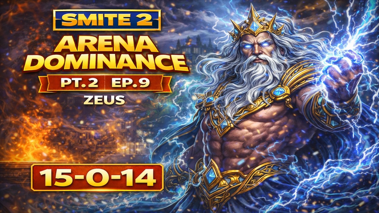 ZEUS 15 0 14 | Arena Dominance PT. 2 EP. 9 | SMITE 2